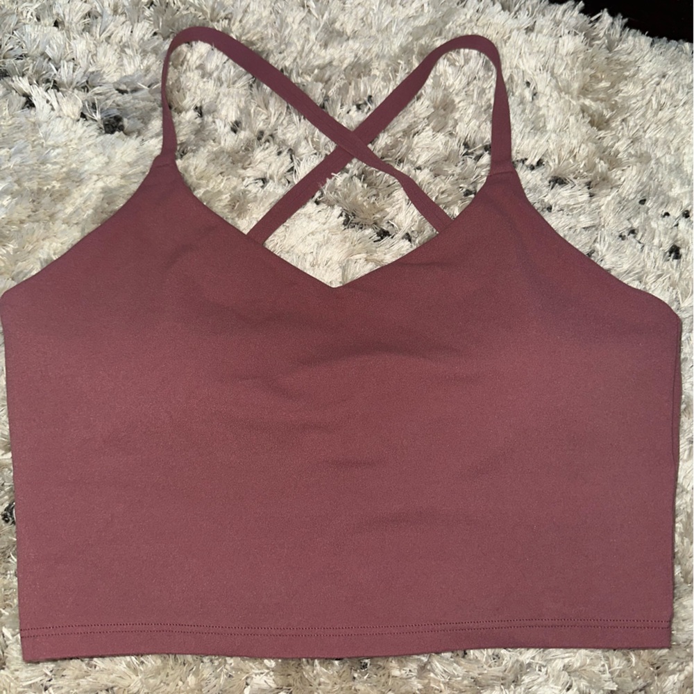 Athleta Mauve Activewear Top